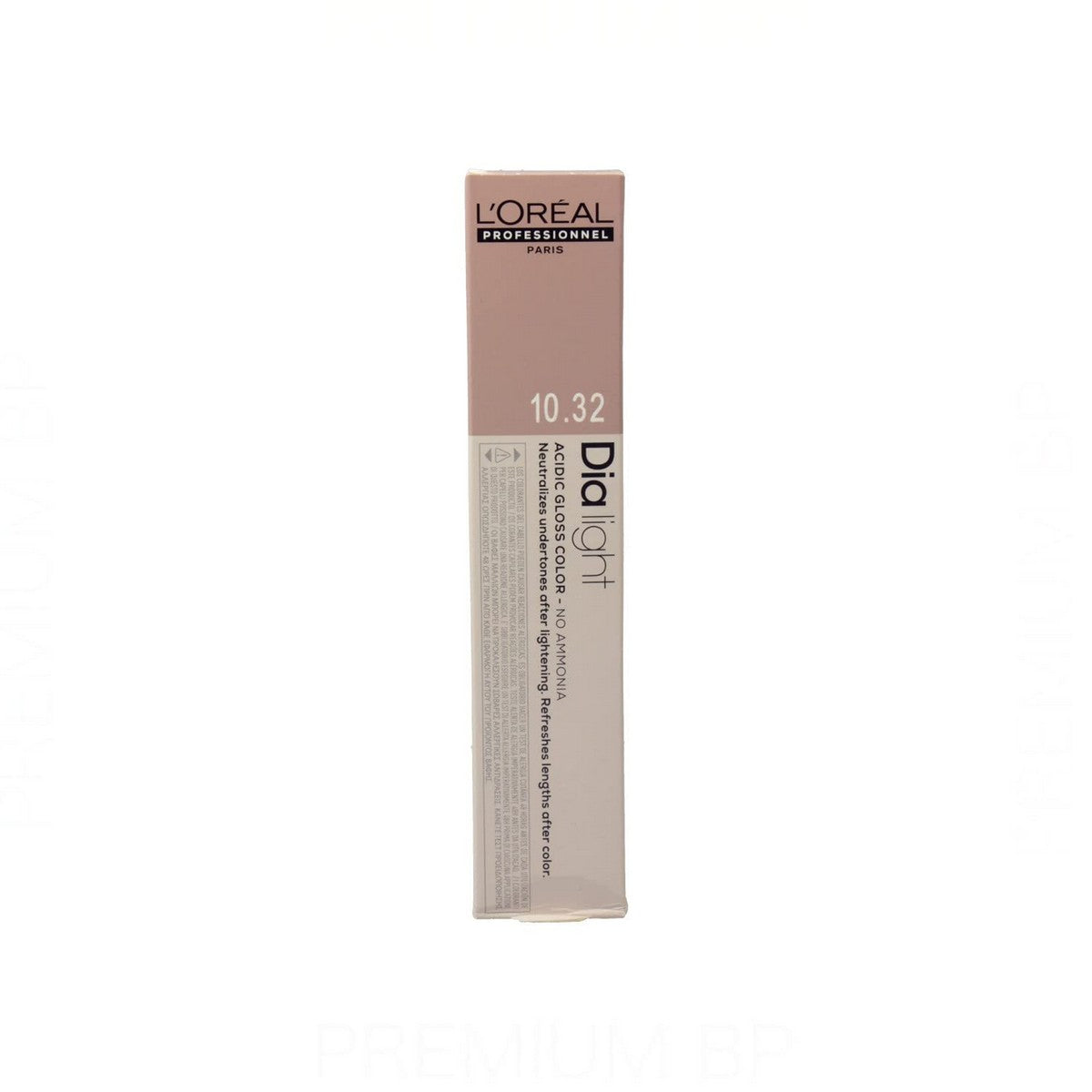 Permanent farvestof L'Oreal Professionnel Paris Dia Light Ammoniakfri Nº 7,43 til kvinder produktemballage