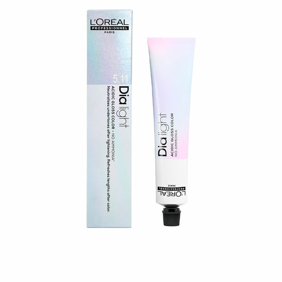 Farvestof Ingen Ammoniak L'Oreal Professionnel Paris Dia Light Nº 10,32 Nº 10,32 50 ml Ammoniakfri til kvinder produktemballage