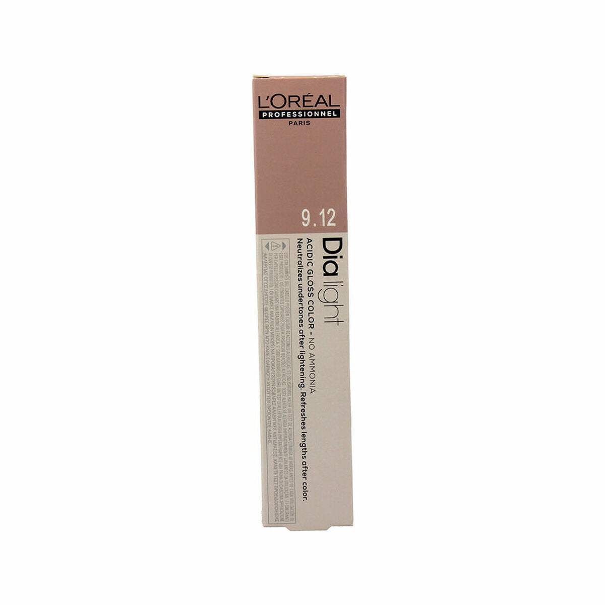 Permanent farve L'Oreal Professionnel Paris Dia Light Nº 9.12 Gel Creme Ammoniakfri Nº 9,12 50 ml til kvinder hudpleje