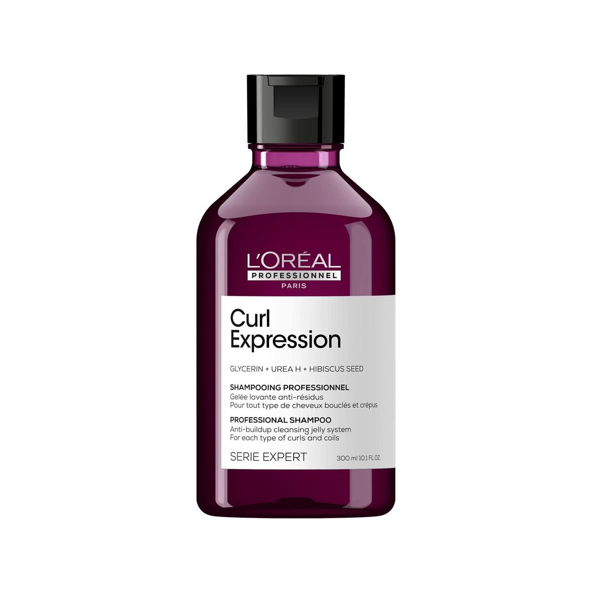 Shampoo til krøllet hår L'Oreal Professionnel Paris Curl Expression 300 ml Gel Cleaner til kvinder shampooflaske
