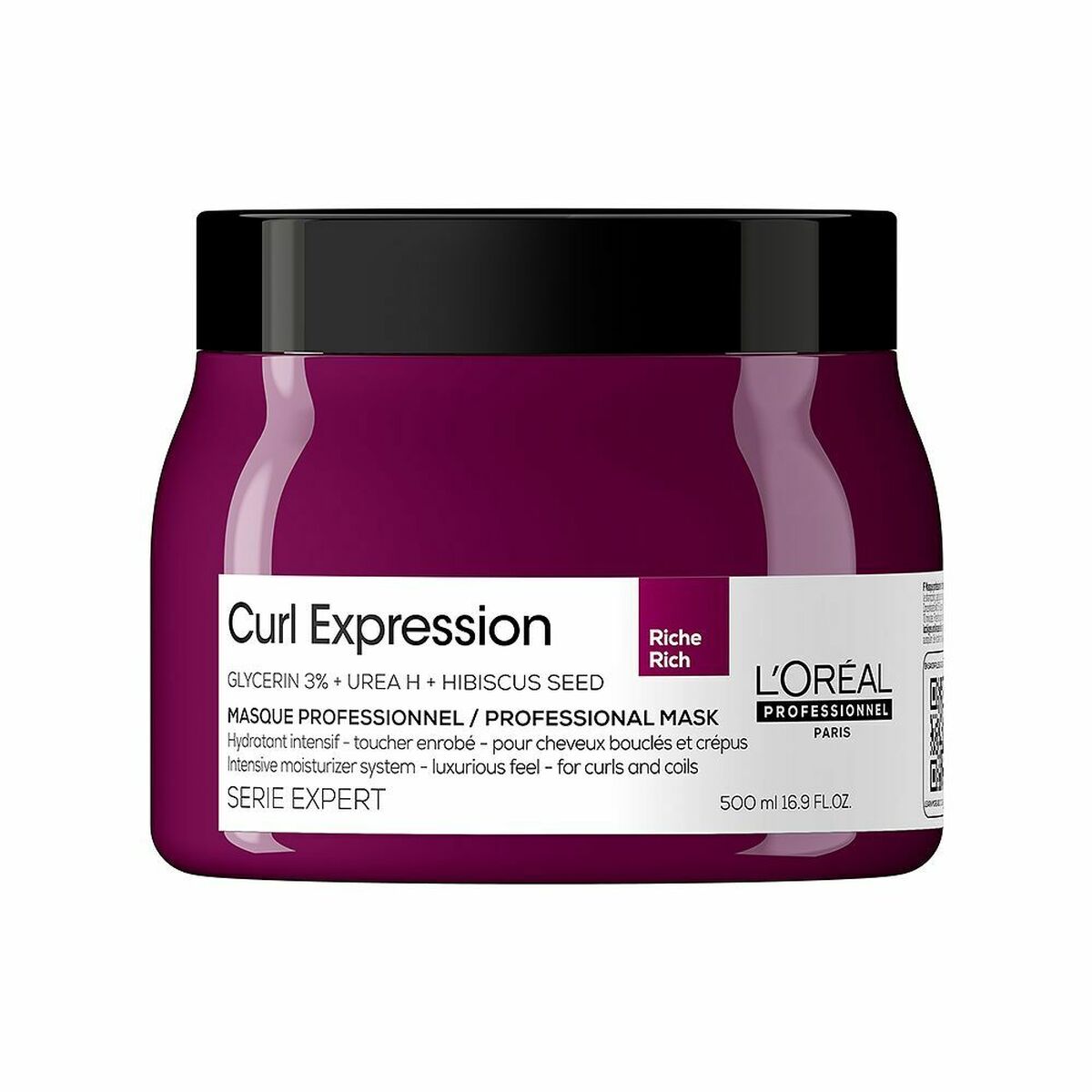 Hårmaske L'Oreal Professionnel Paris Curl Expression 500 ml hårmaske emballage