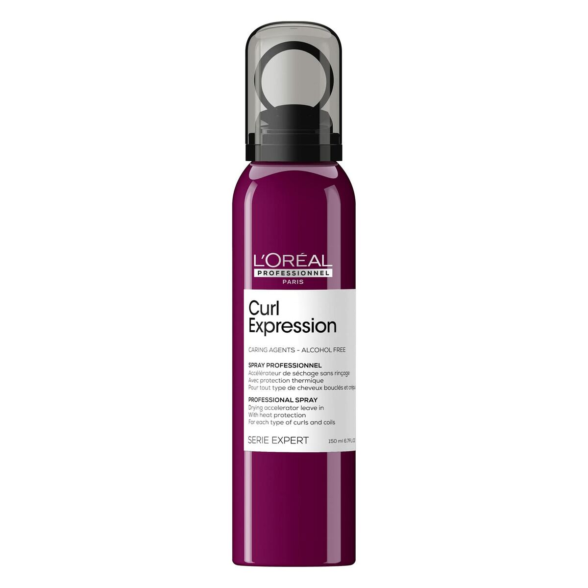Curl Defining Fluid L'Oreal Professionnel Paris Curl Expression 150 ml Tørreaccelerator produktemballage