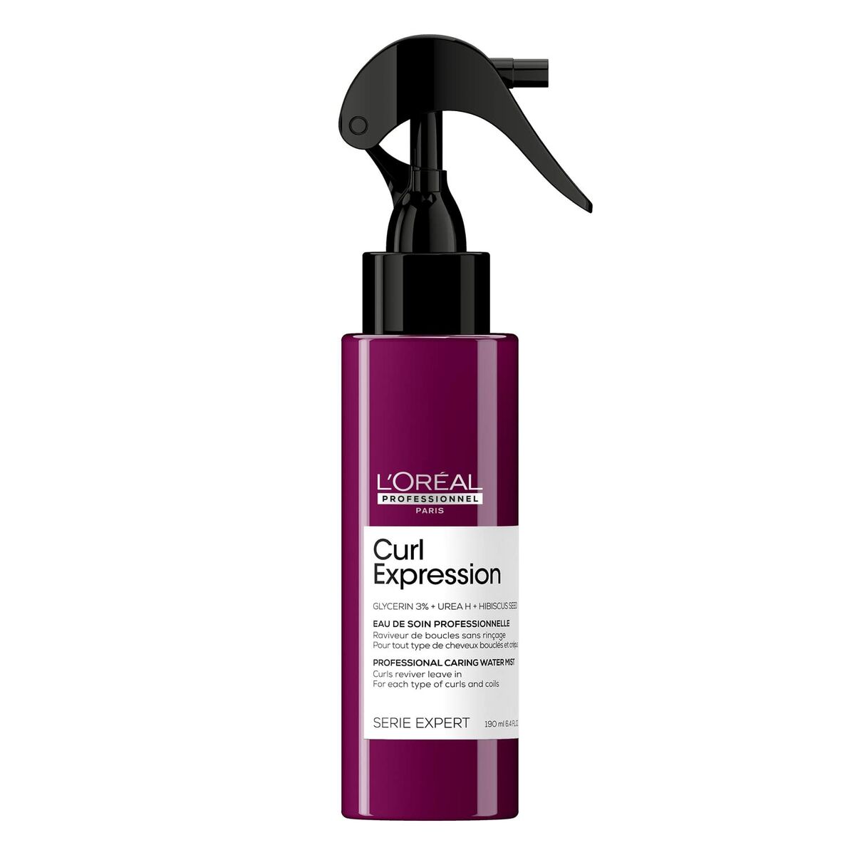 Stylingvand til krøller og bølger L'Oreal Professionnel Paris Curl Expression 190 ml produktemballage