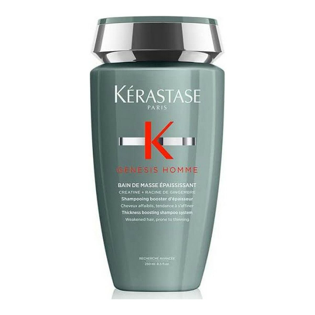 Anti-Hårtab Shampoo Kerastase Genesis Homme 250 ml tyk shampooflaske