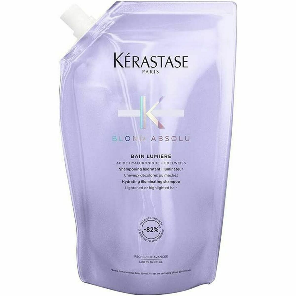Shampoo Kerastase Blond Absolu 500 ml til kvinder shampooflaske
