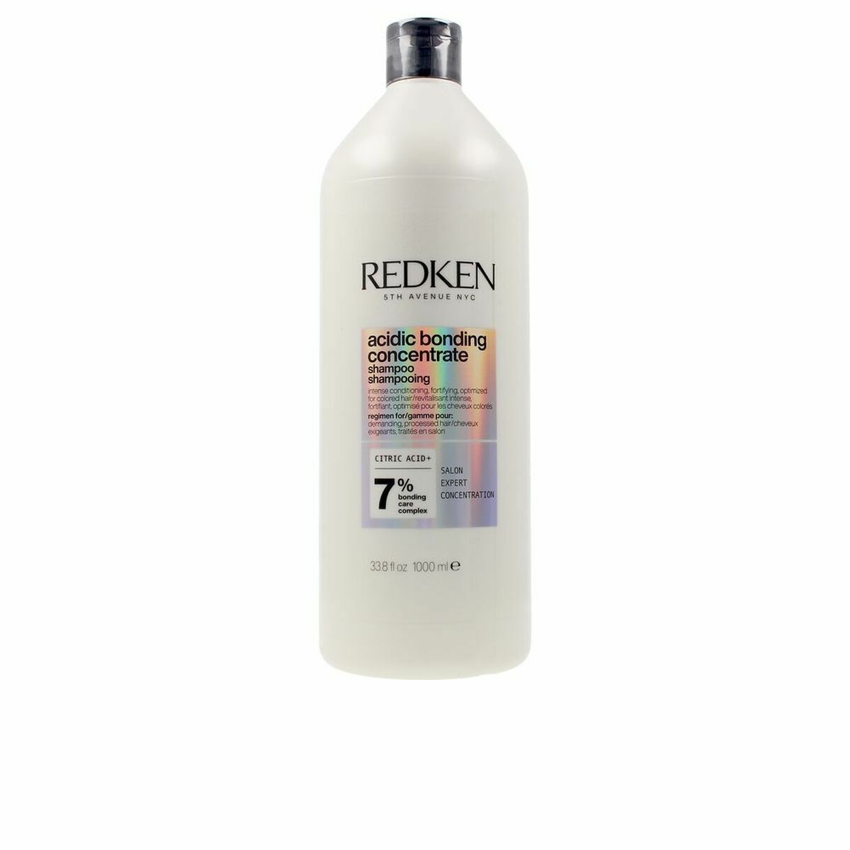 Shampoo Redken Acidic Bonding Concentrate 1 L Color Protector Beskadiget hår shampooflaske