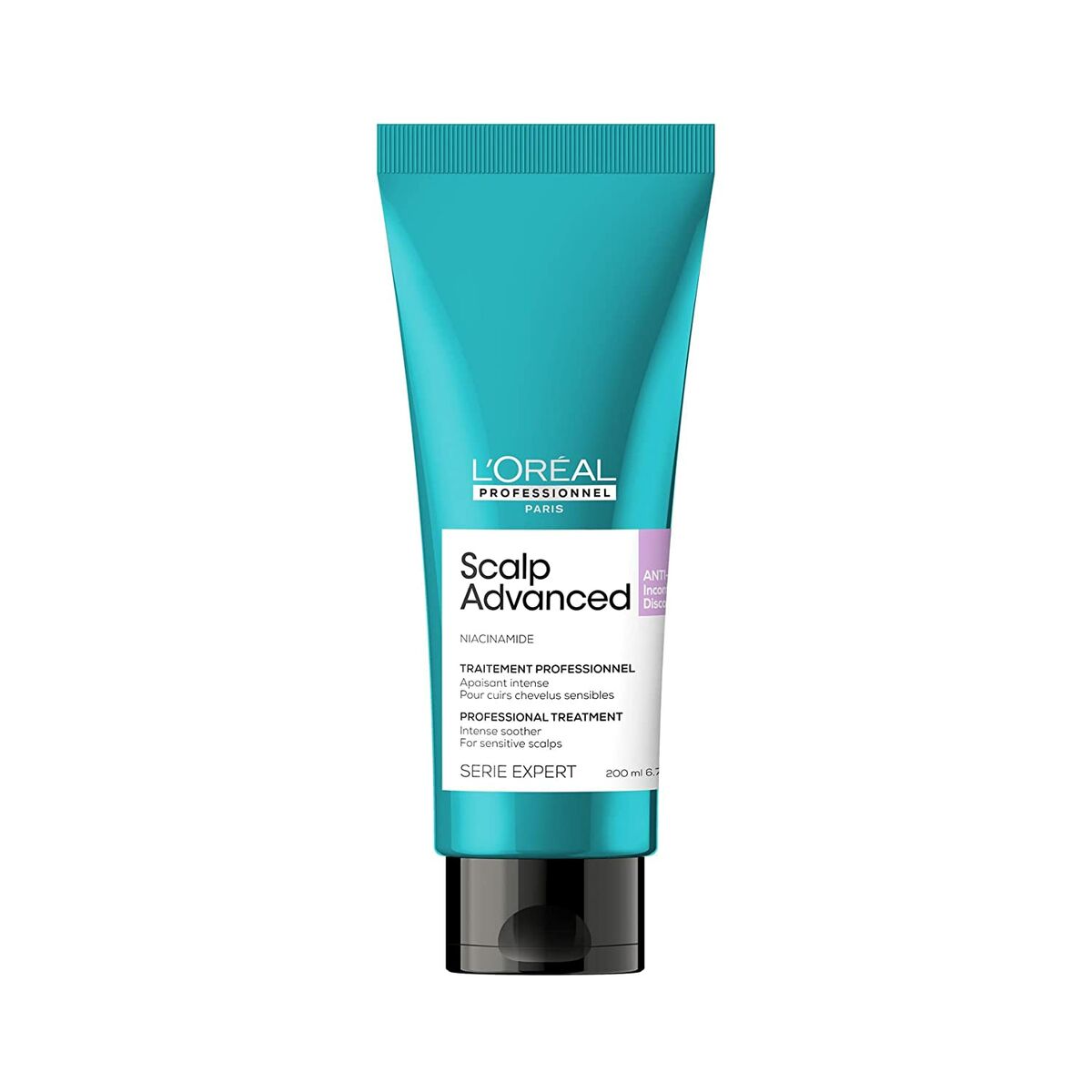Balsam L'Oreal Professionnel Paris Scalp Advanced 200 ml Beroligende Sensitive hovedbund conditioner flaske