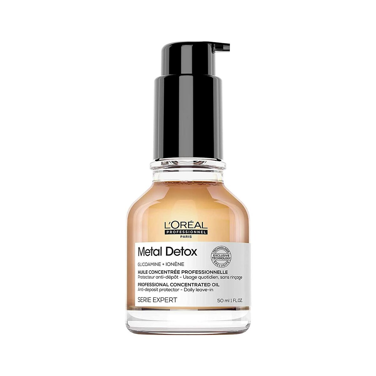 Hair Protecting Oil L'Oreal Professionnel Paris Metal Detox 50 ml Anti-Breakage produktemballage