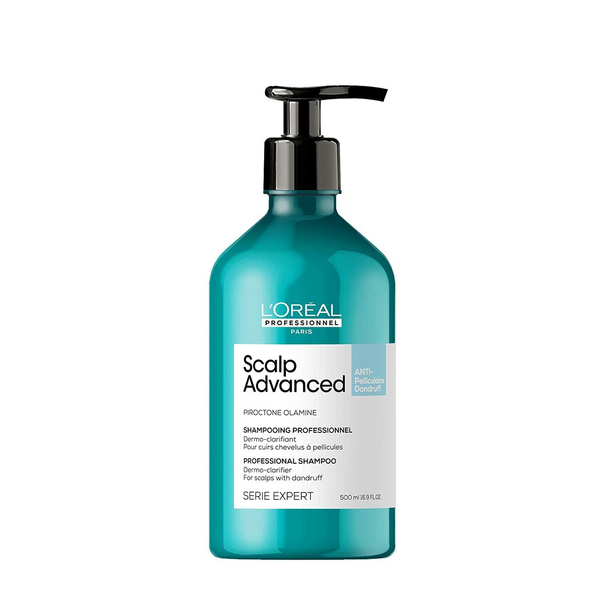 Shampoo L'Oreal Professionnel Paris Scalp Advanced 500 ml til kvinder shampooflaske
