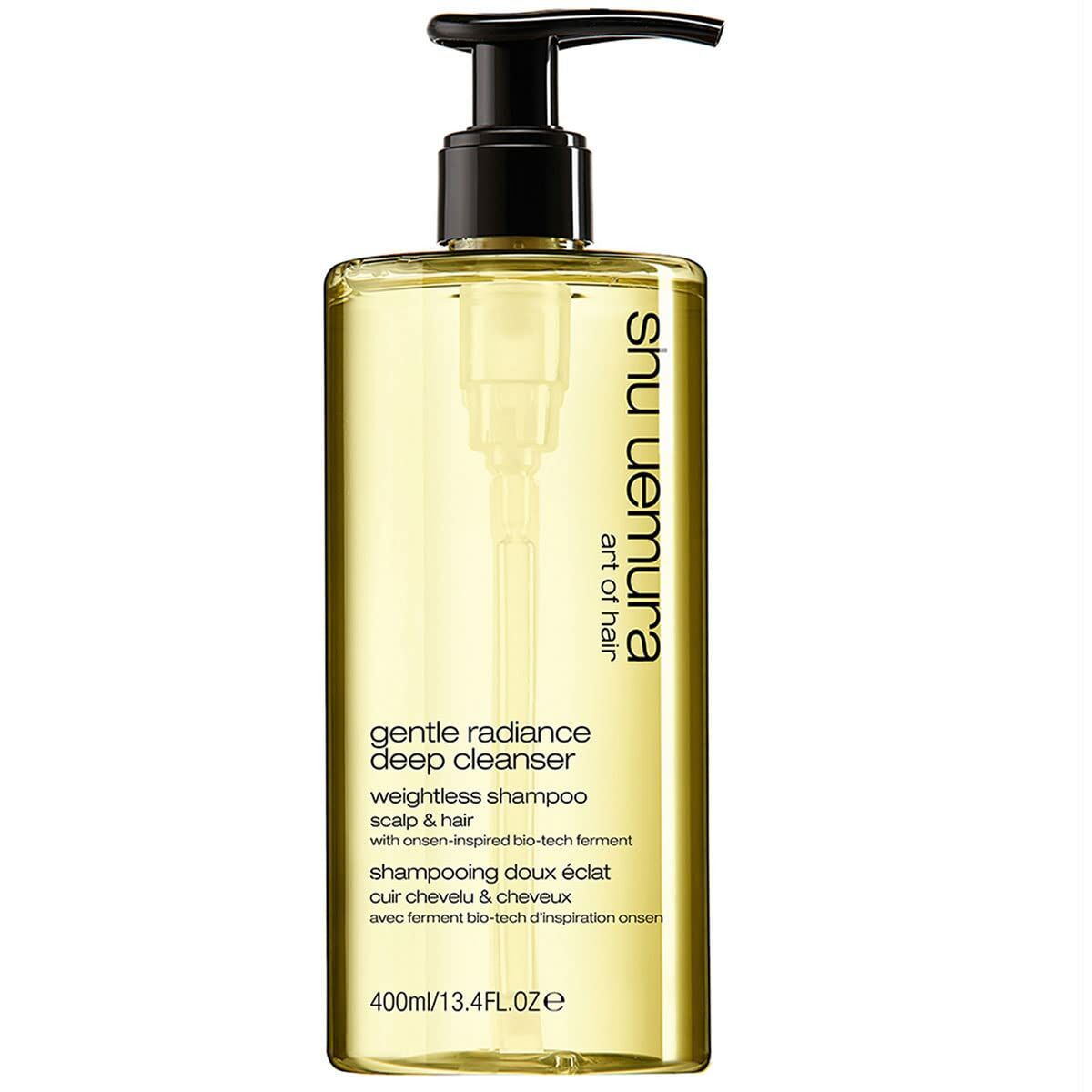 Shampoo Shu Uemura Gentle Radiance 40 ml 400 ml shampooflaske