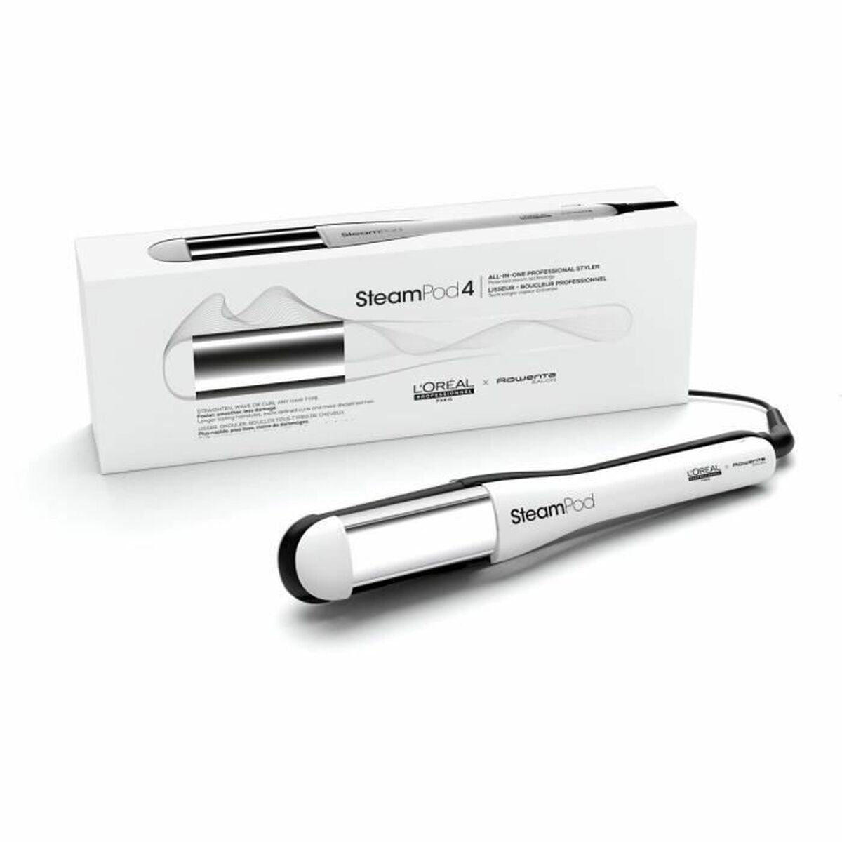 Glattejern L'Oreal Professionnel Paris Steam Pod 4 produktemballage