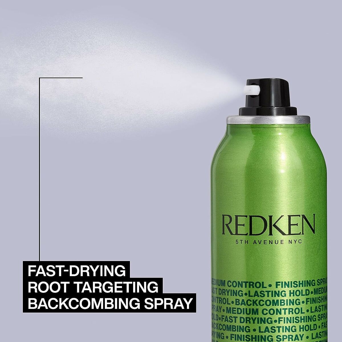 Normal Hold Hairspray Redken Root Tease 250 ml produktemballage