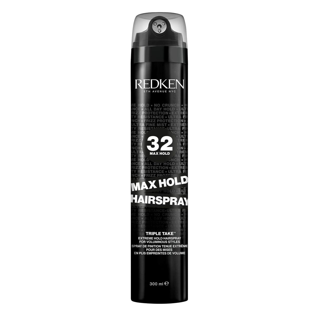 Extra Firm Hold Hairspray Redken 32 Max Hold (300 ml) produktemballage