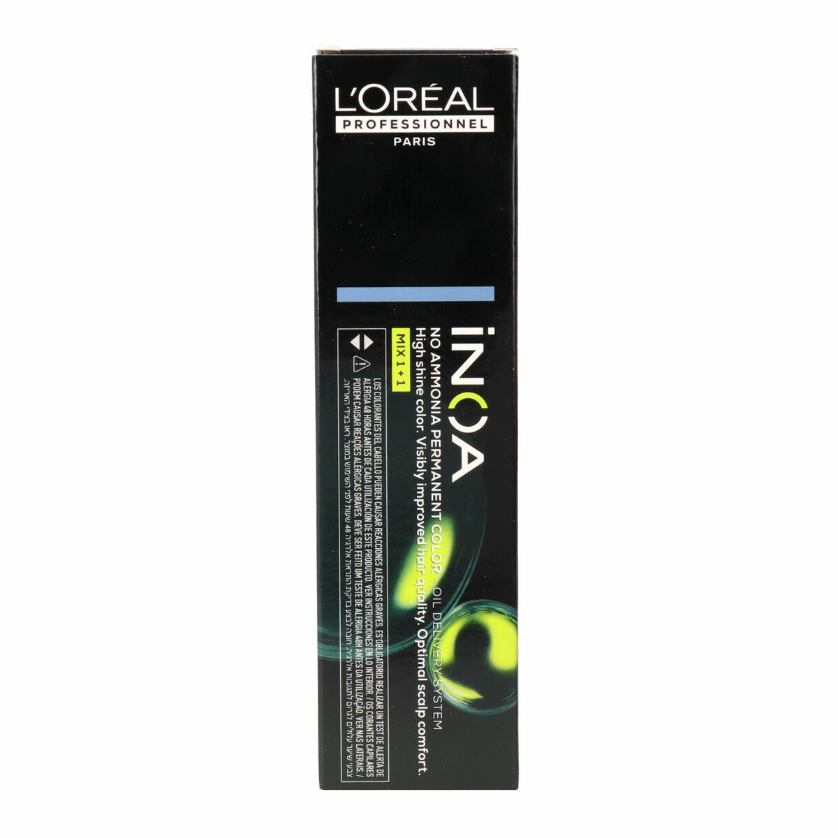 Permanent farvestof L'Oreal Professionnel Paris Inoa Ash Nº 9,11 Very Light Blond Nº 9,11 60 g til Dame produktemballage