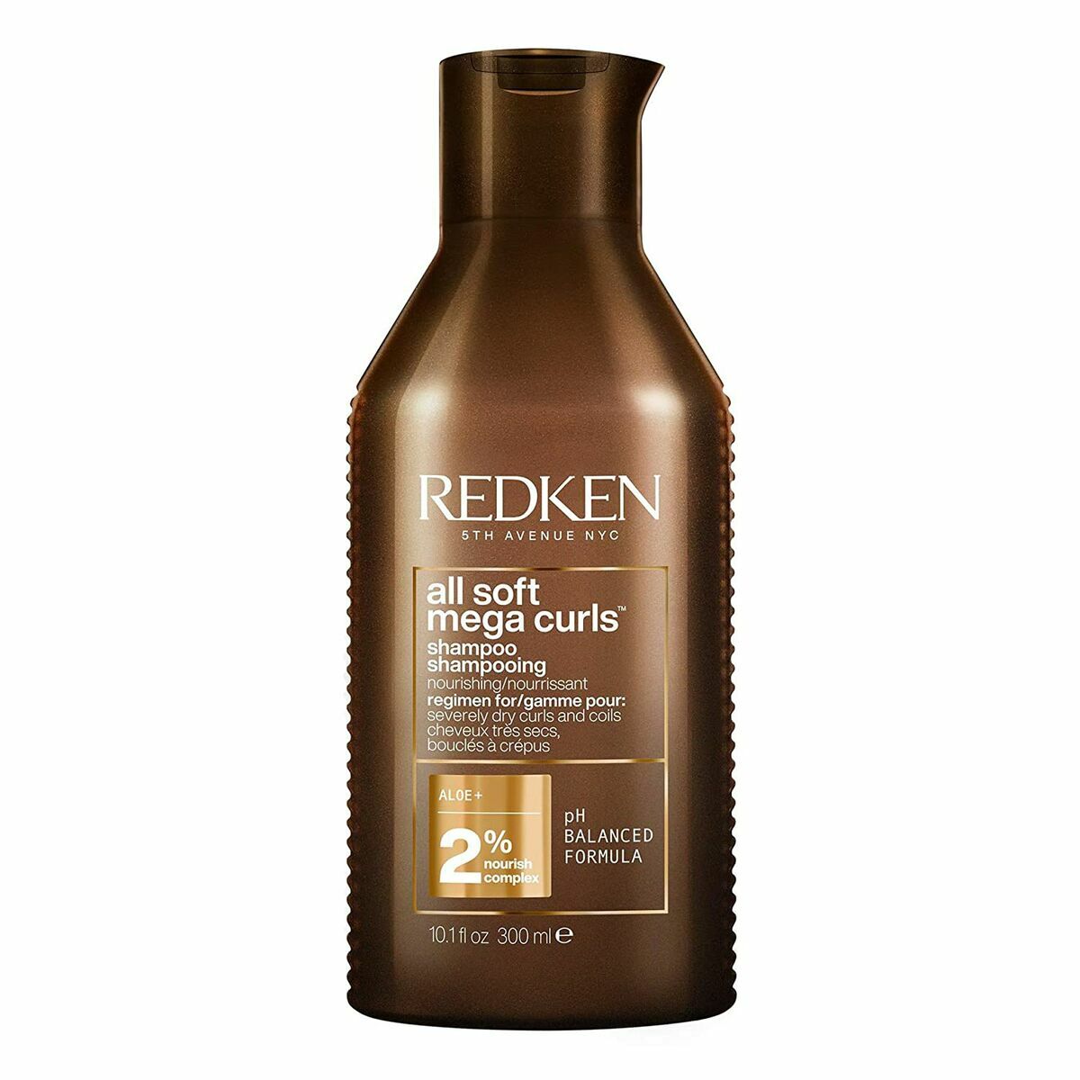 Shampoo til krøllet hår Redken All Soft Mega Curls 300 ml shampooflaske