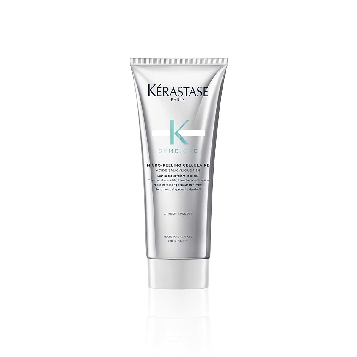 Håreksfoliator Kerastase K Symbio 200 ml produktemballage til følsom hovedbund