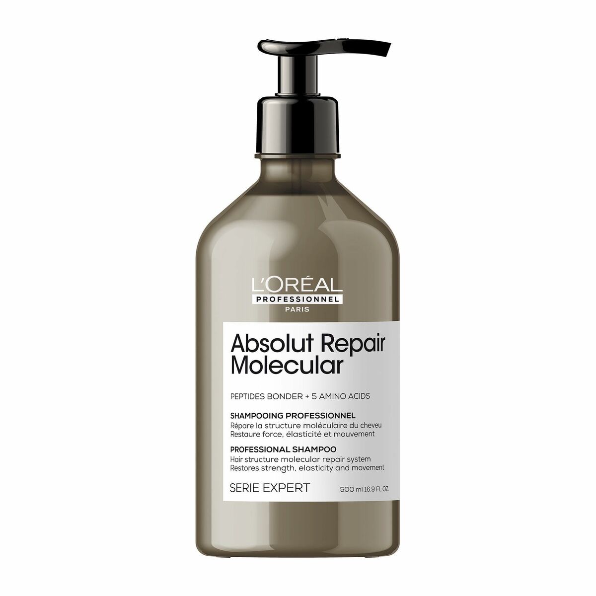 Restorative Shampoo L'Oreal Professionnel Paris Absolut Repair Molecular 500 ml til kvinder shampooflaske