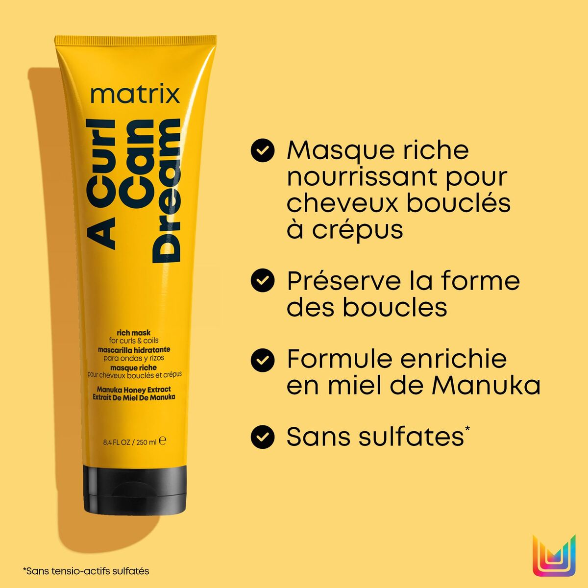 Hair Mask Matrix 250 ml hårmaske emballage