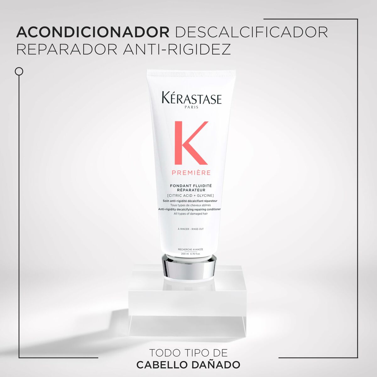 Repairing Conditioner Kerastase Premiere 200 ml Damaged hair conditioner flaske