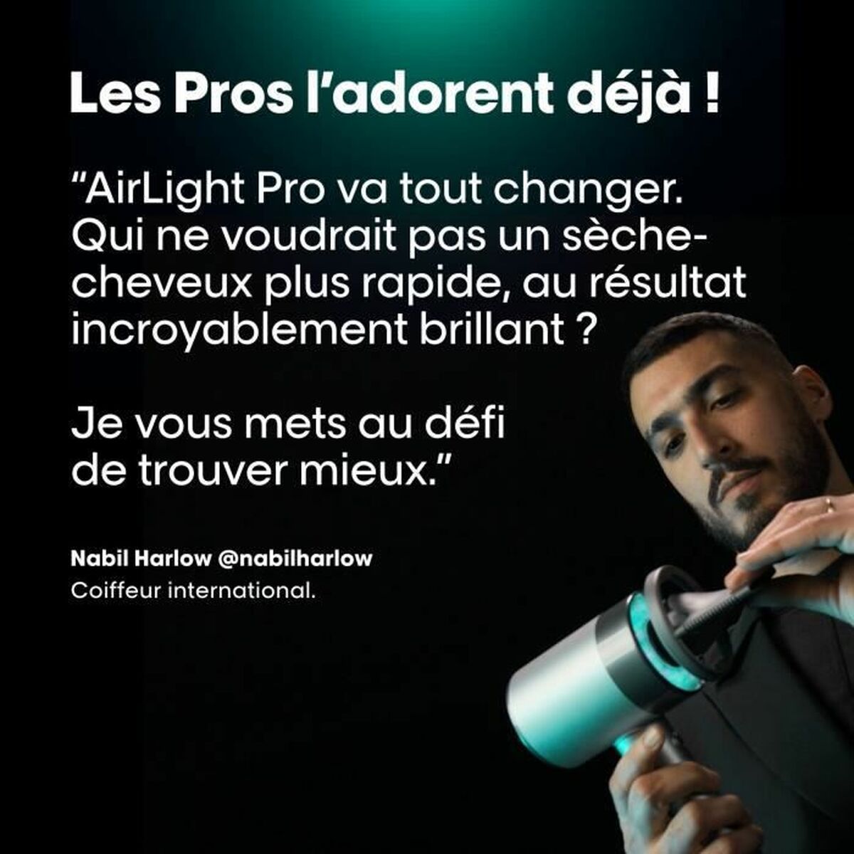 Hårtørrer L'Oreal Professionnel Paris AIRLIGHT PRO produktemballage