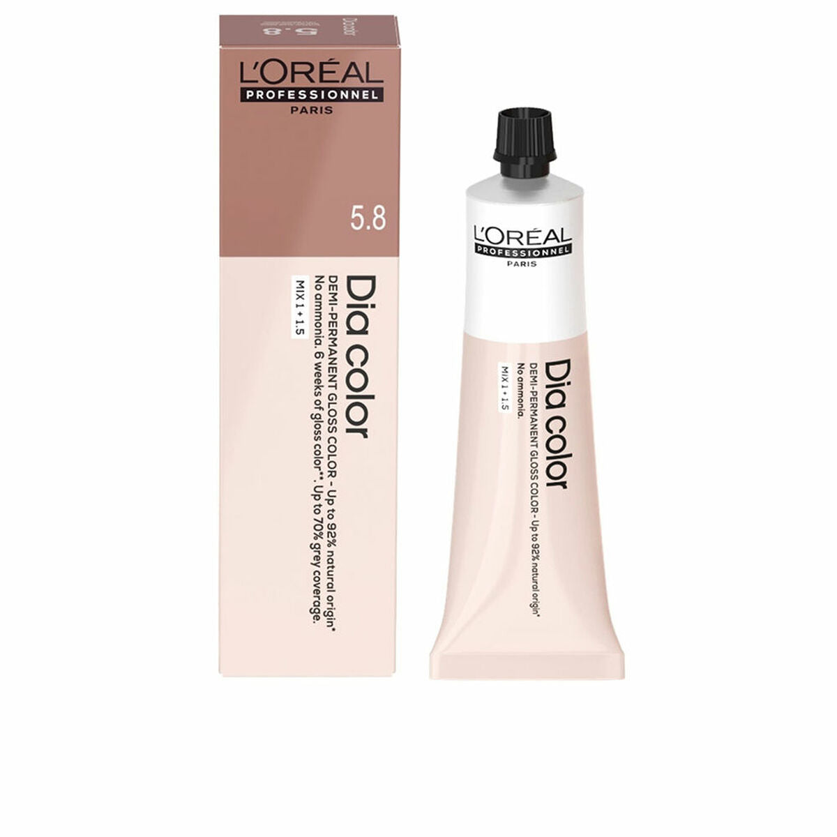 Semi-permanent farvestof L'Oreal Professionnel Paris DIA COLOR Nº 8,31 60 ml til Dame produktemballage