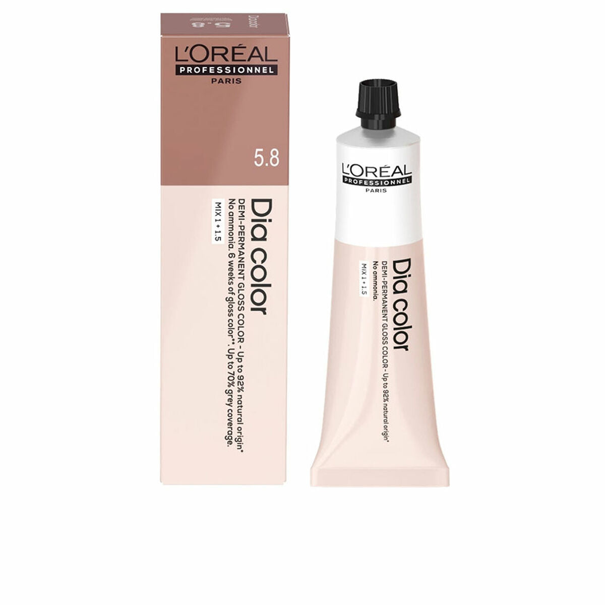 Semi-permanent farvestof L'Oreal Professionnel Paris DIA COLOR Nº 9 60 ml til Dame produktemballage