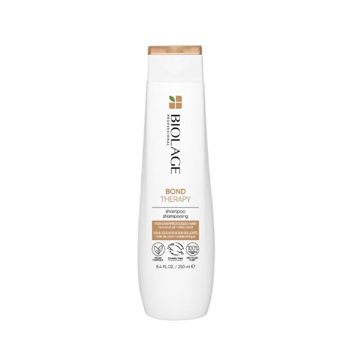 Shampoo Matrix Bond Therapy 250 ml til kvinder shampooflaske