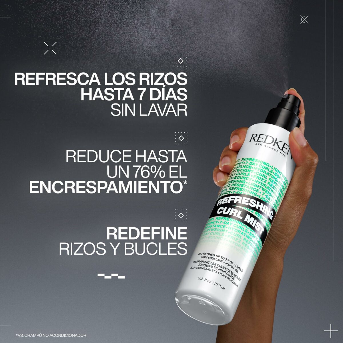 Hårmaske Redken CURL STYLERS 250 ml hårmaske emballage