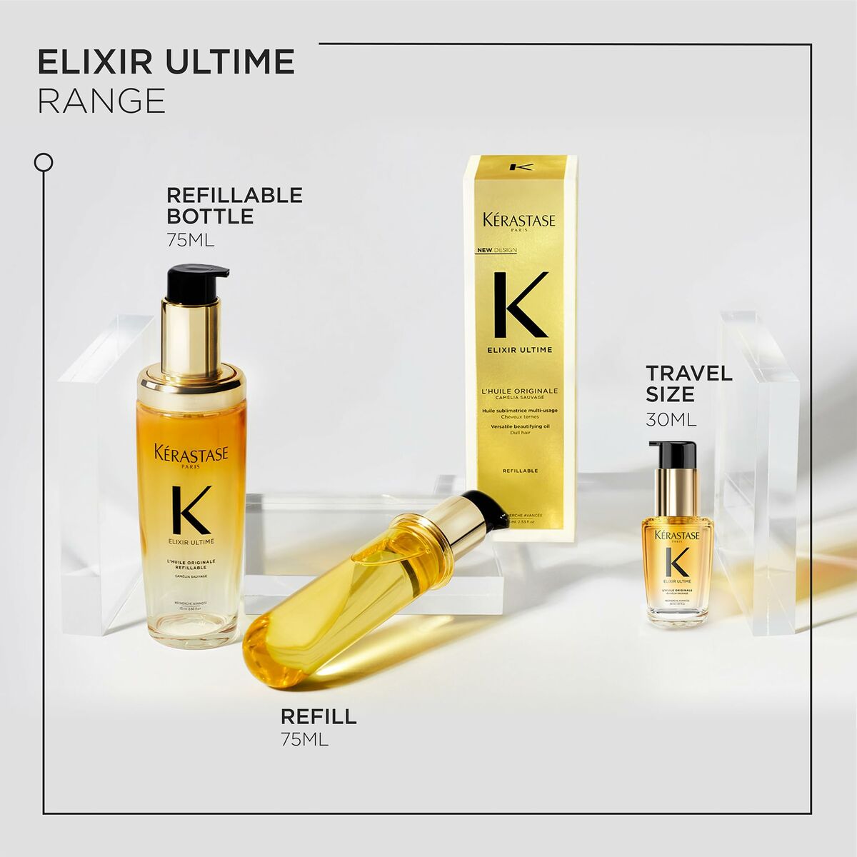 Hår Serum Kerastase ELIXIR ULTIME 30 ml til kvinder serumflaske