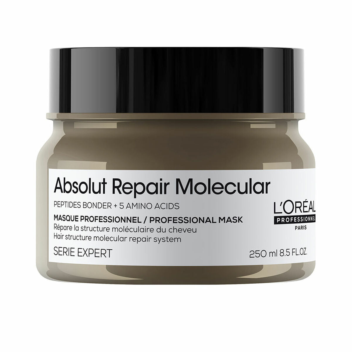 Hårmaske L'Oreal Professionnel Paris ABSOLUT REPAIR MOLECULAR 250 ml hårmaske emballage