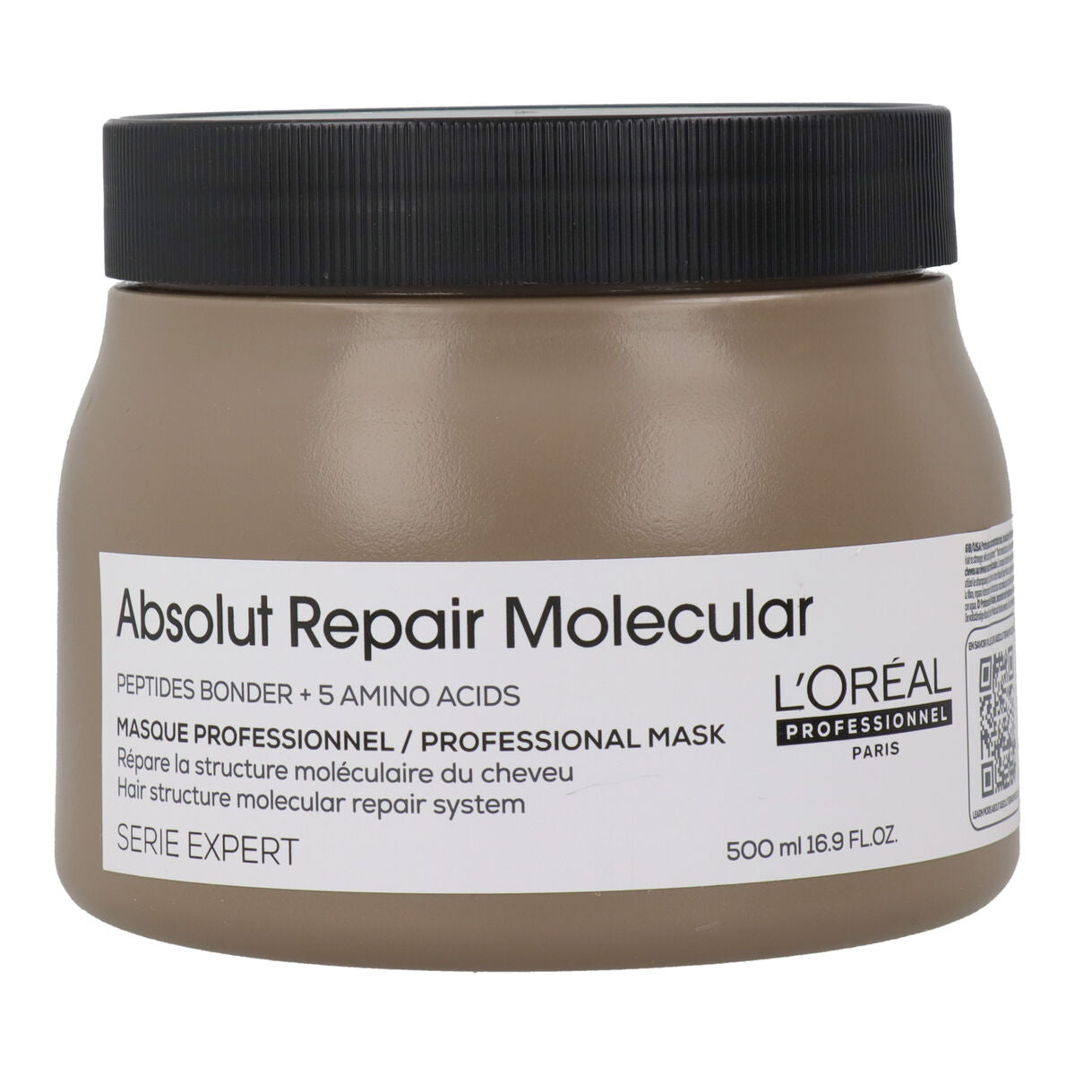 Hårmaske L'Oreal Professionnel Paris ABSOLUT REPAIR MOLECULAR 500 ml hårmaske emballage