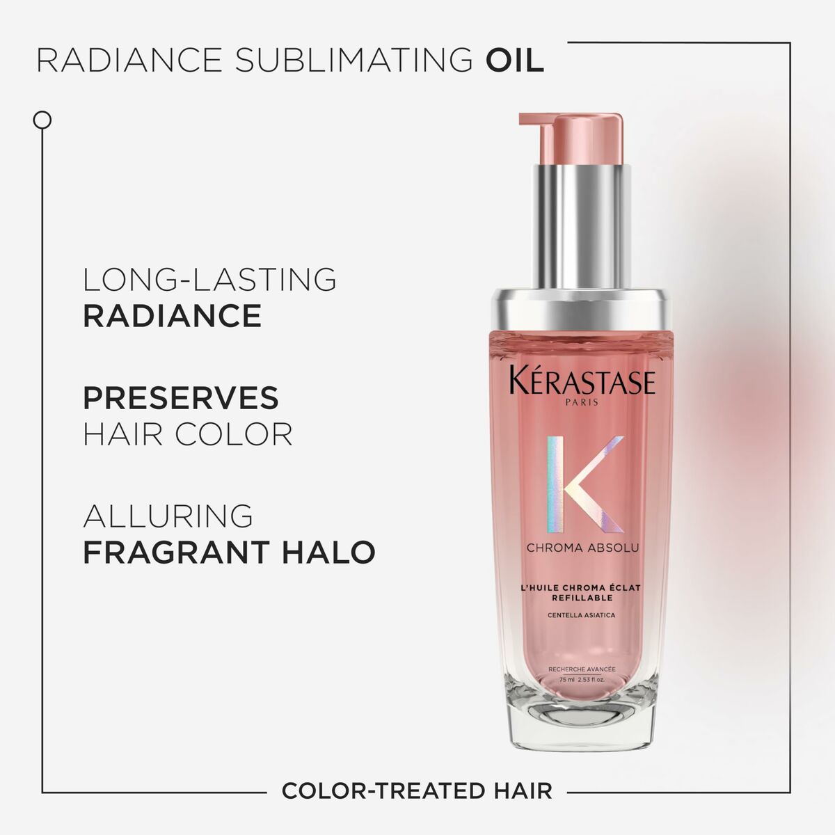 Hårolie Kerastase CHROMA ABSOLU 75 ml til kvinder produktemballage
