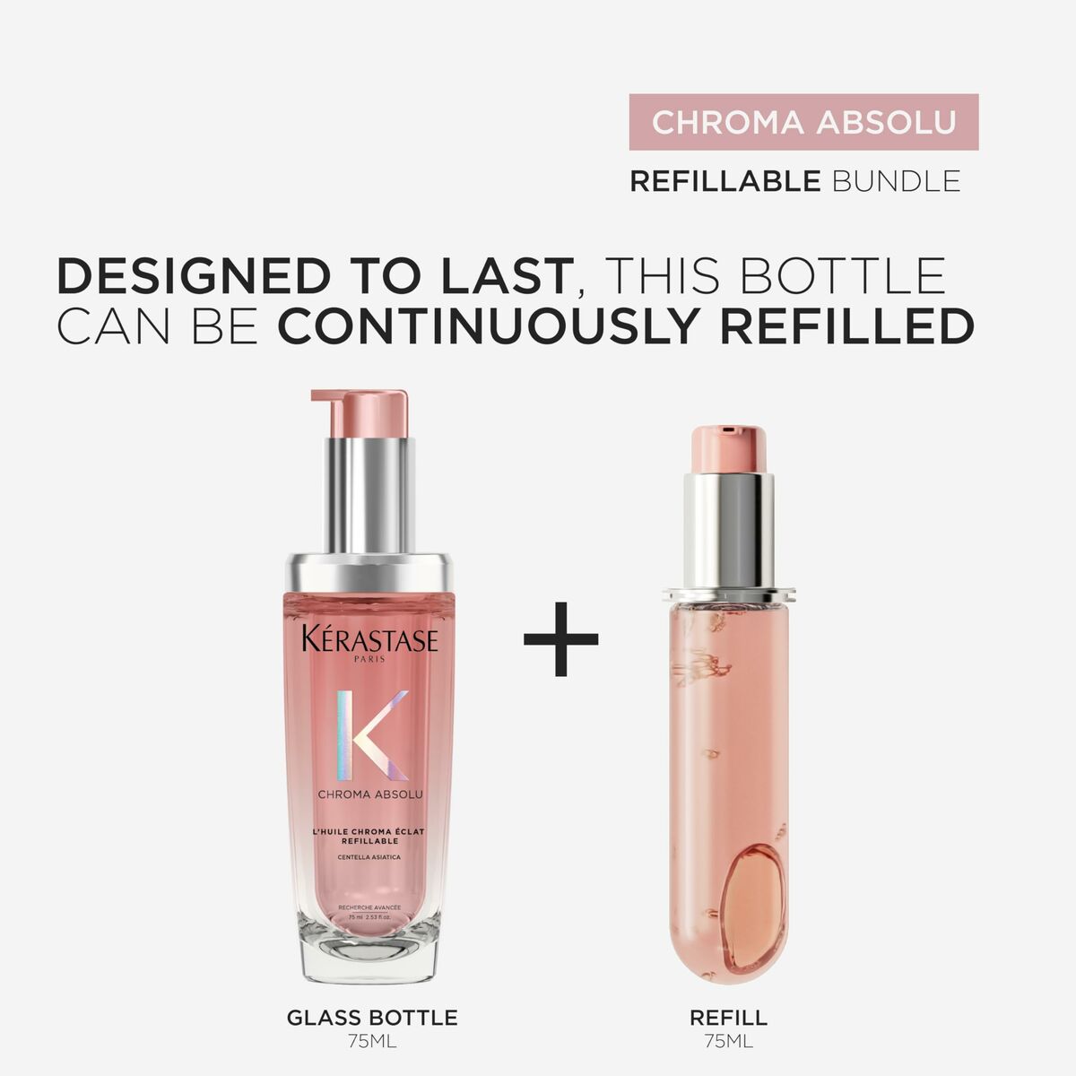 Hårolie Kerastase CHROMA ABSOLU 75 ml til kvinder produktemballage
