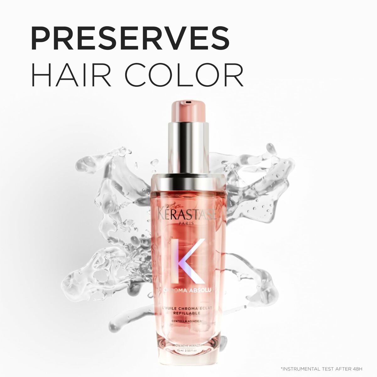 Hårolie Kerastase CHROMA ABSOLU 75 ml til kvinder produktemballage