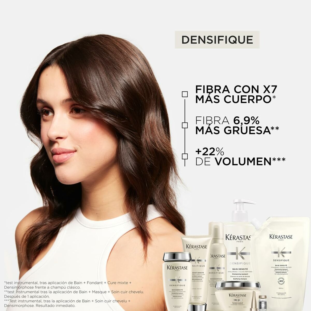 Shampoo Kerastase DENSIFIQUE 500 ml til kvinder shampooflaske