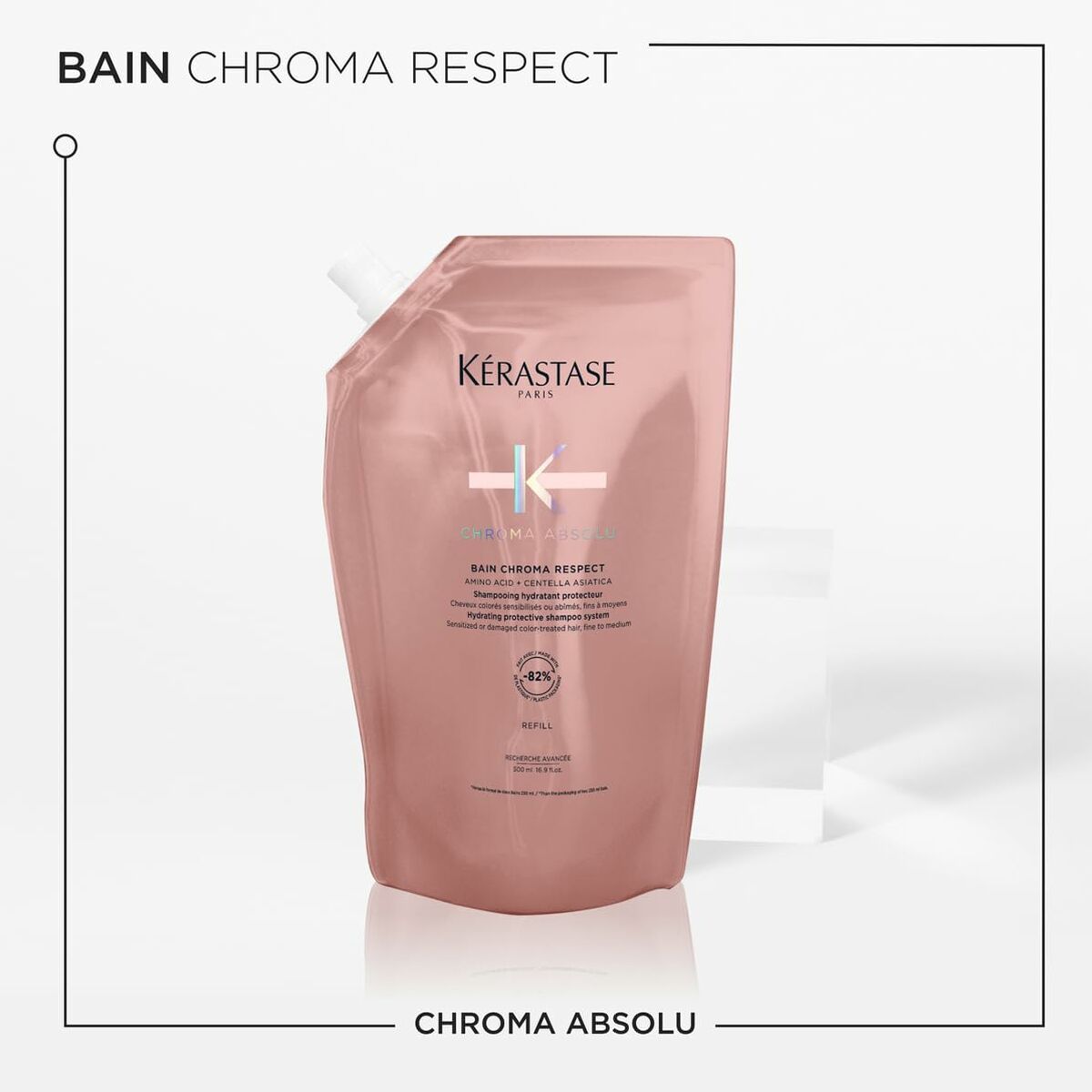 Shampoo Kerastase CHROMA ABSOLU 500 ml til kvinder shampooflaske