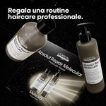 Hårdressingssæt L'Oreal Professionnel Paris ABSOLUT REPAIR MOLEKULÆR 2 stks produktemballage