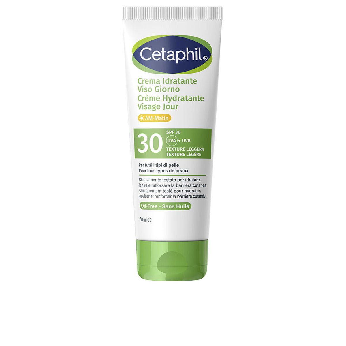 Fugtgivende ansigtscreme Cetaphil CETAPHIL HIDRATANTE Spf 30 50 ml hudplejeemballage