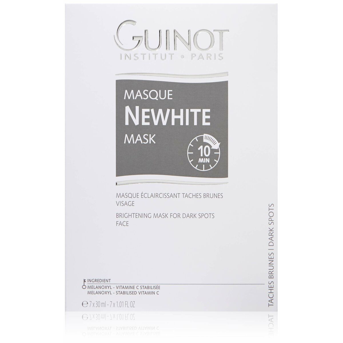Ansigtsmaske Guinot Newhite 40 g til kvinder maske emballage