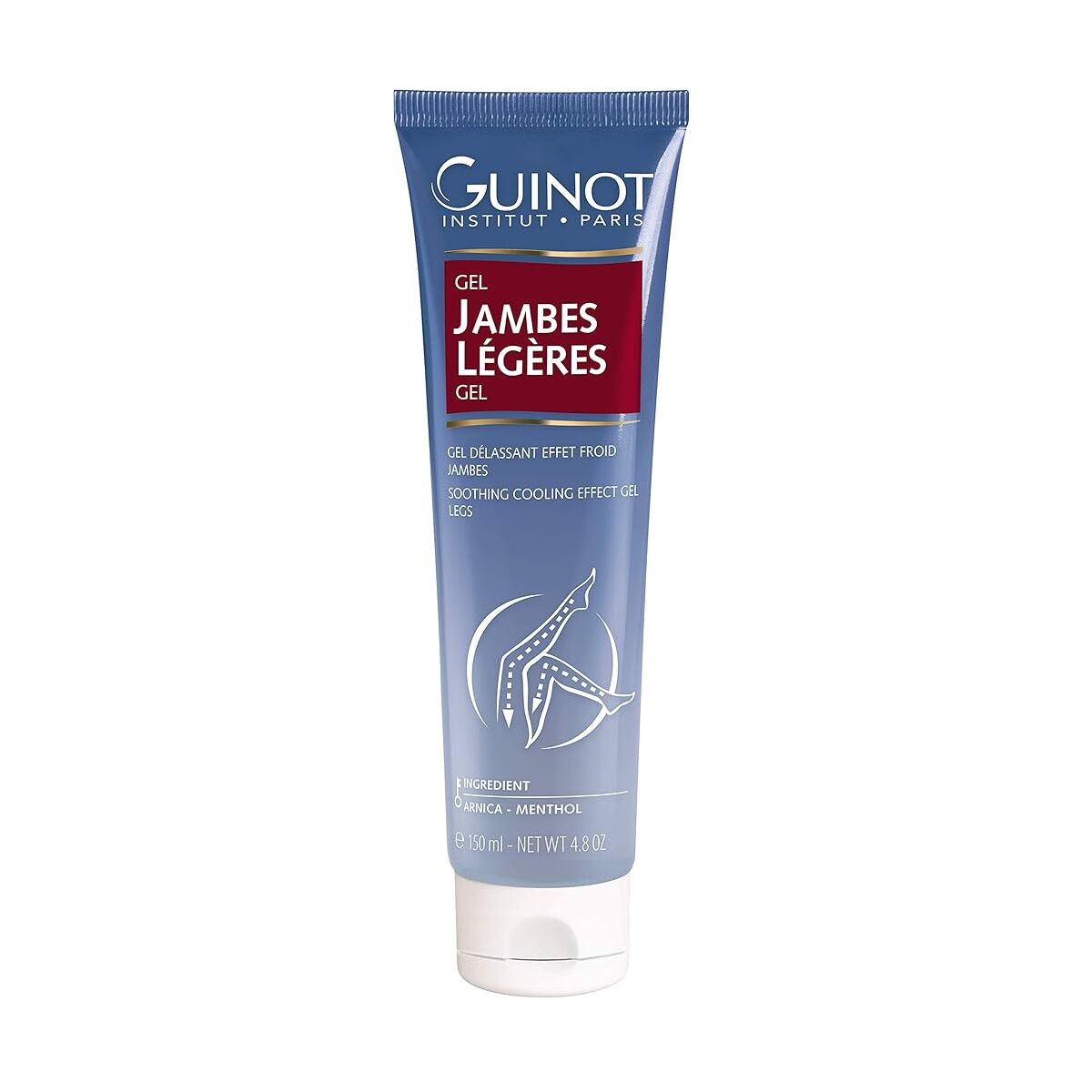 Tired Leg Gel Guinot 150 ml hudplejeemballage