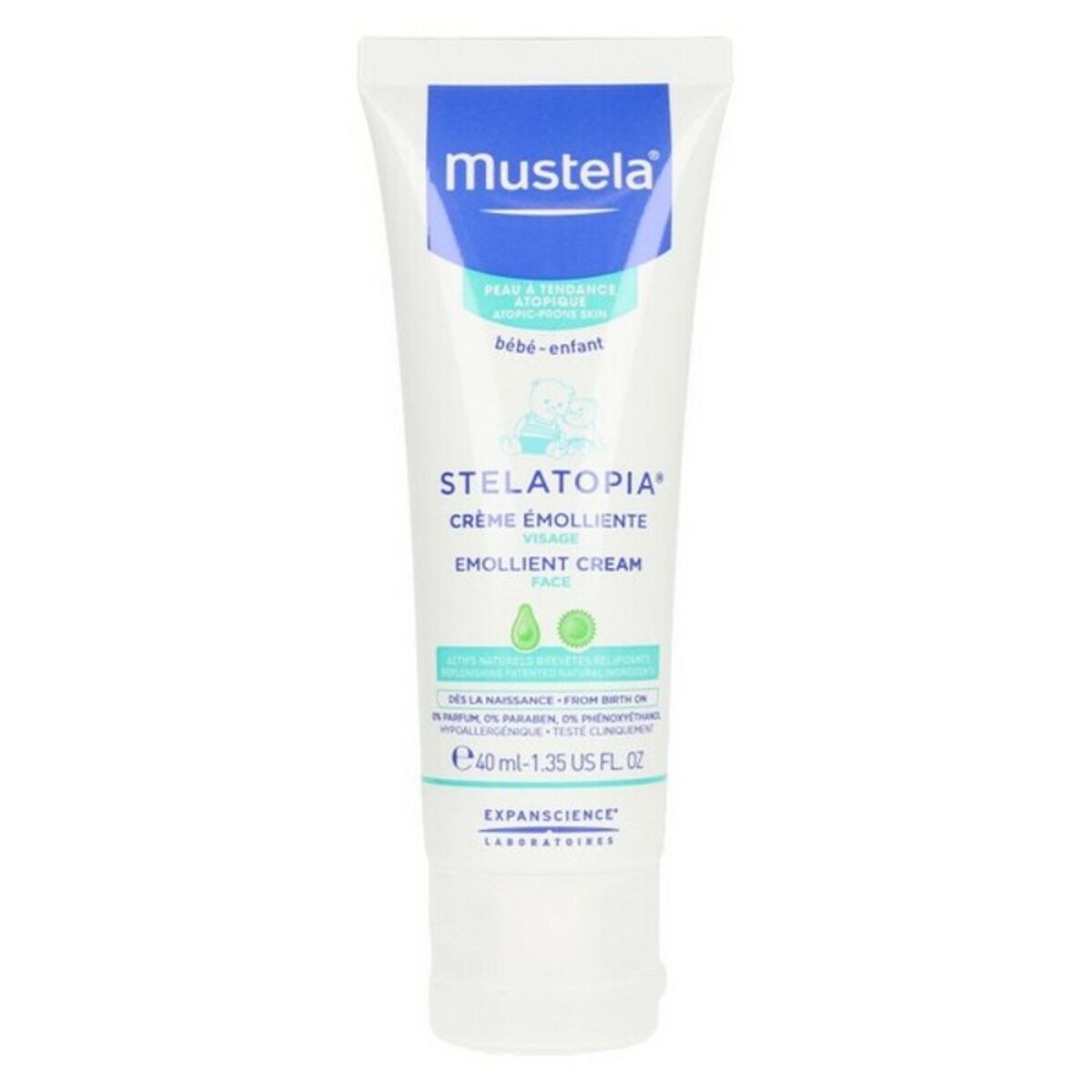 Ansigtscreme Mustela Le1572 40 ml hudplejeemballage