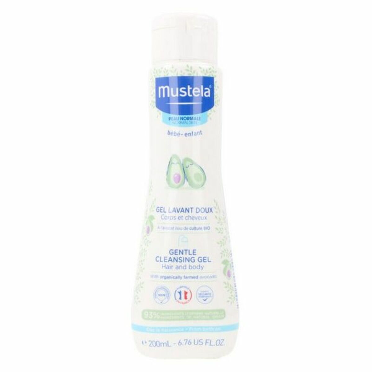 Bath Gel Mustela Niño 200 ml hudplejeemballage