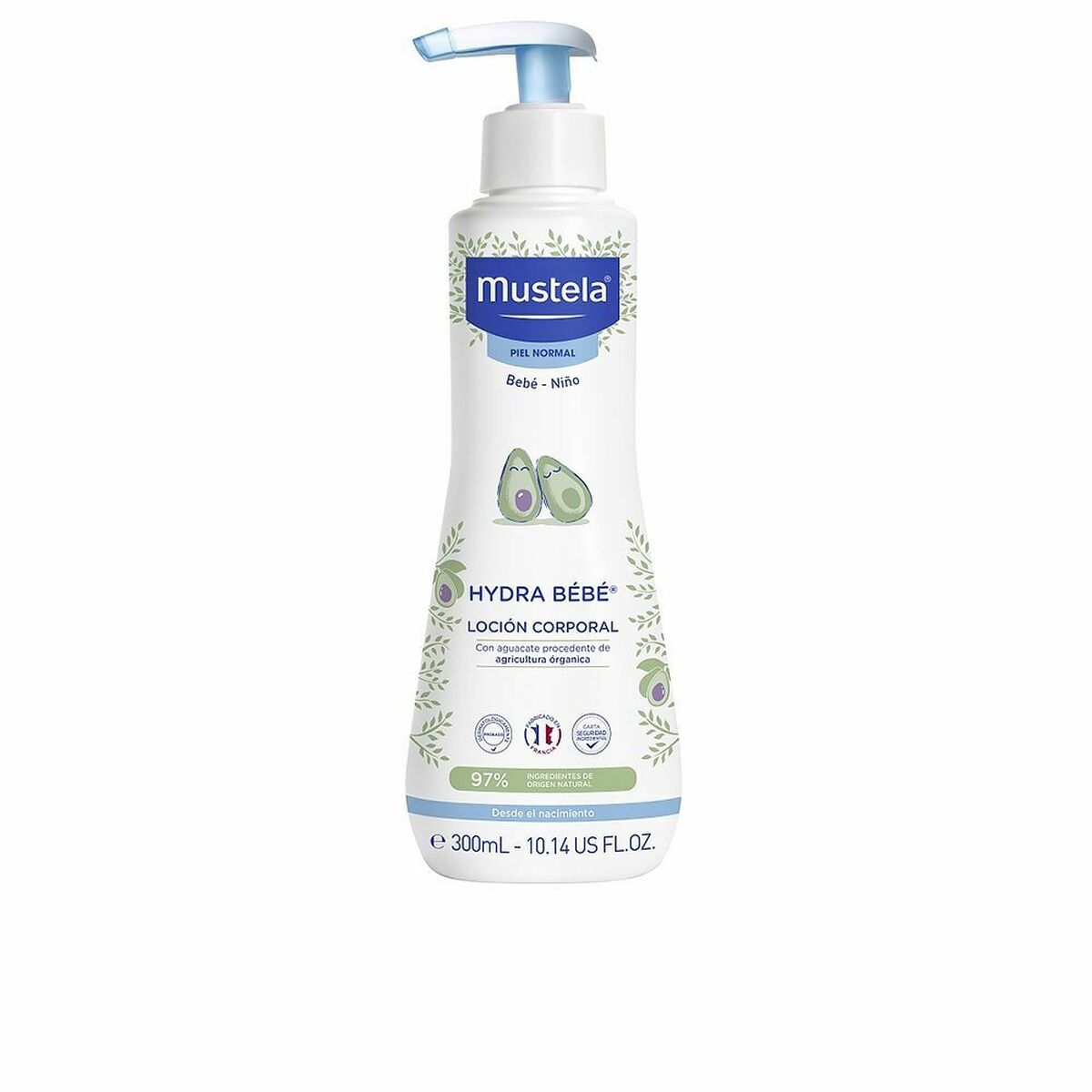 Body Lotion Mustela MUS0100009/2 300 ml Avocado hudplejeemballage