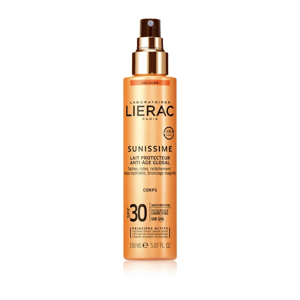 Lierac, Sunissime, anti-aging, solcreme, SPF30, 150 ml