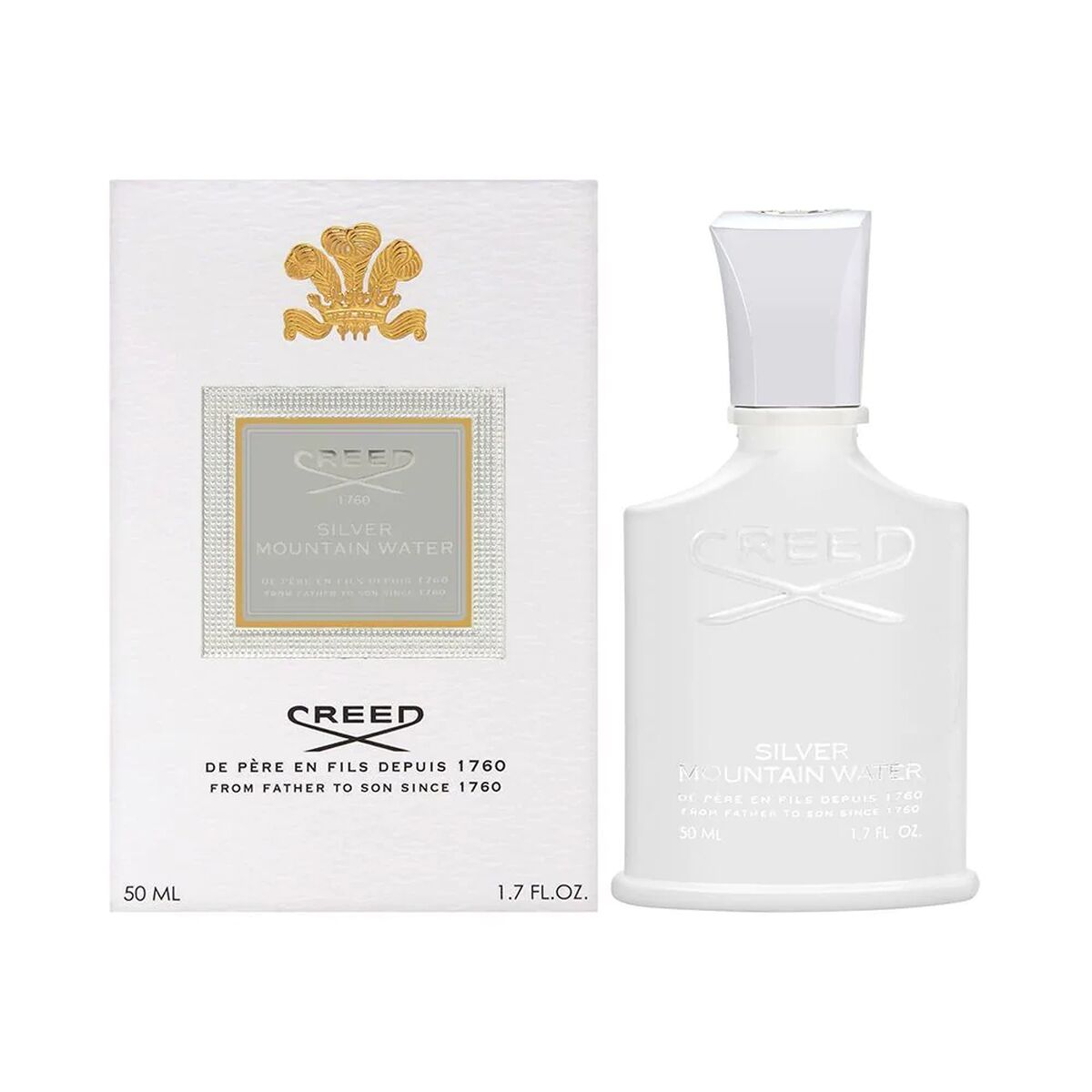 Herreparfume Creed SILVER MOUNTAIN WATER EDP 50 ml til mænd flaske