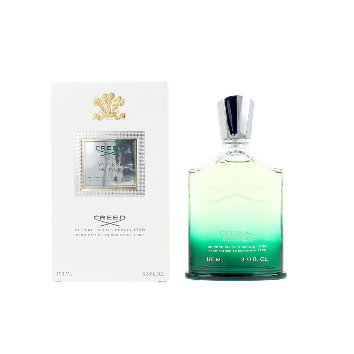 Unisex Parfume Creed Original Vetiver EDP 100 ml til mænd flaske