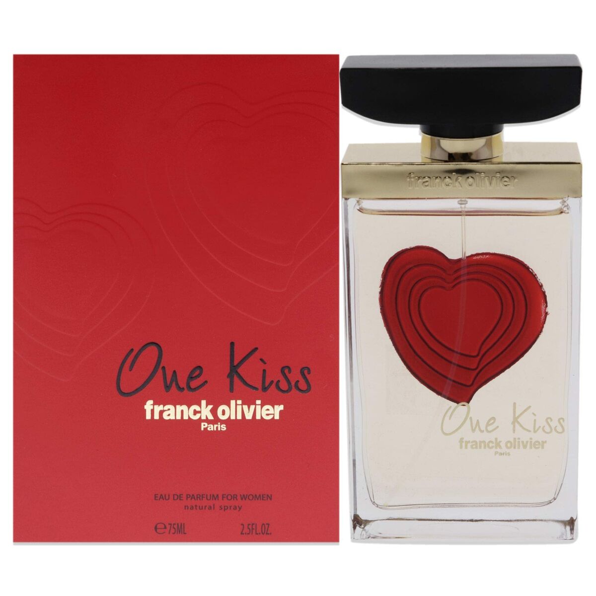 Dameparfume Franck Olivier One Kiss 75 ml til Dame-produktemballage