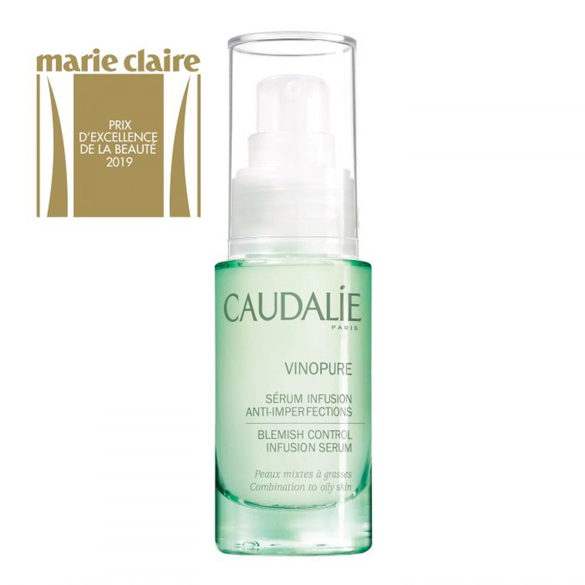 Dagcreme Caudalie VINOPURE 30 ml hudplejeemballage til kvinder