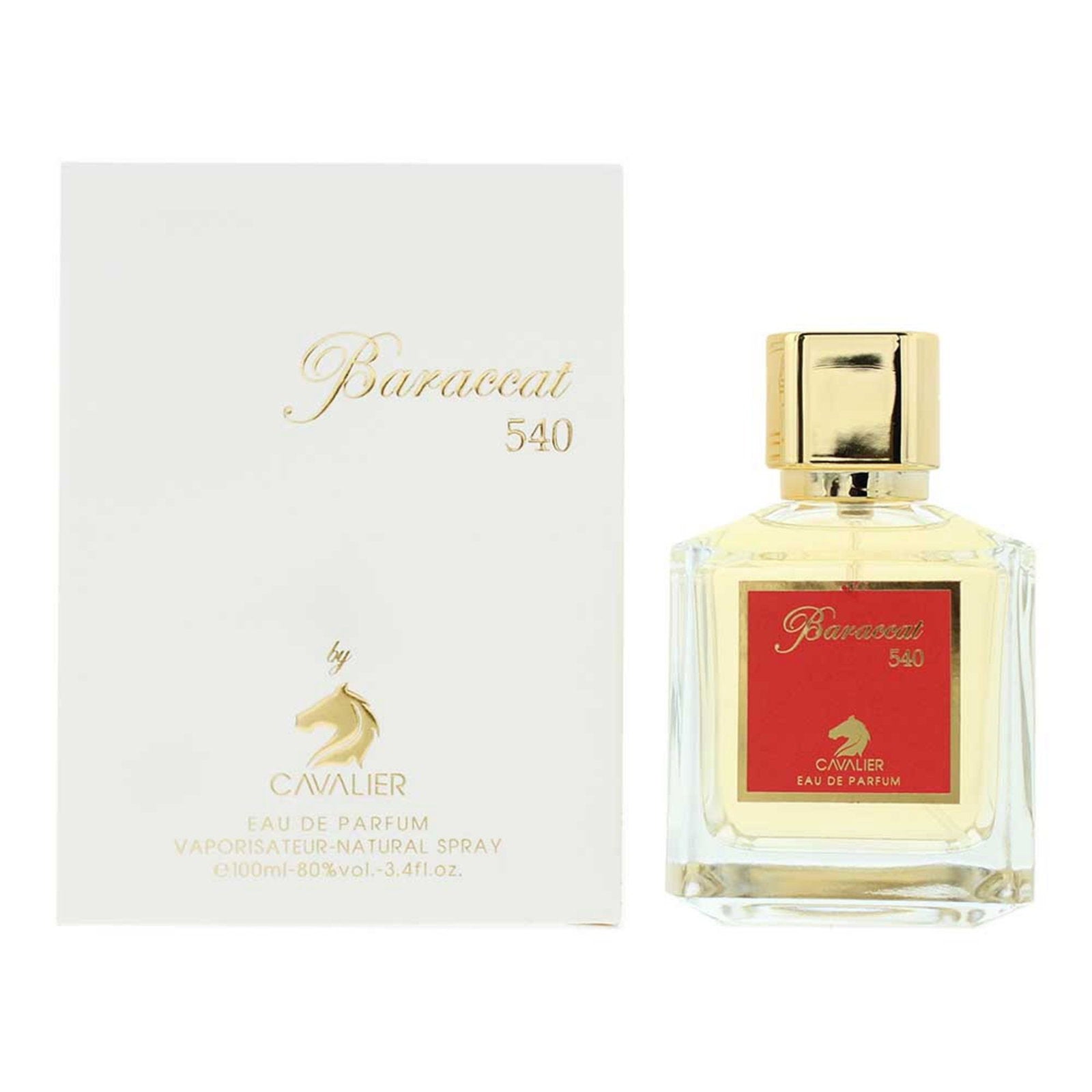 Cavalier, Baraccat Red 540, Eau De Parfum, Unisex, 100 ml