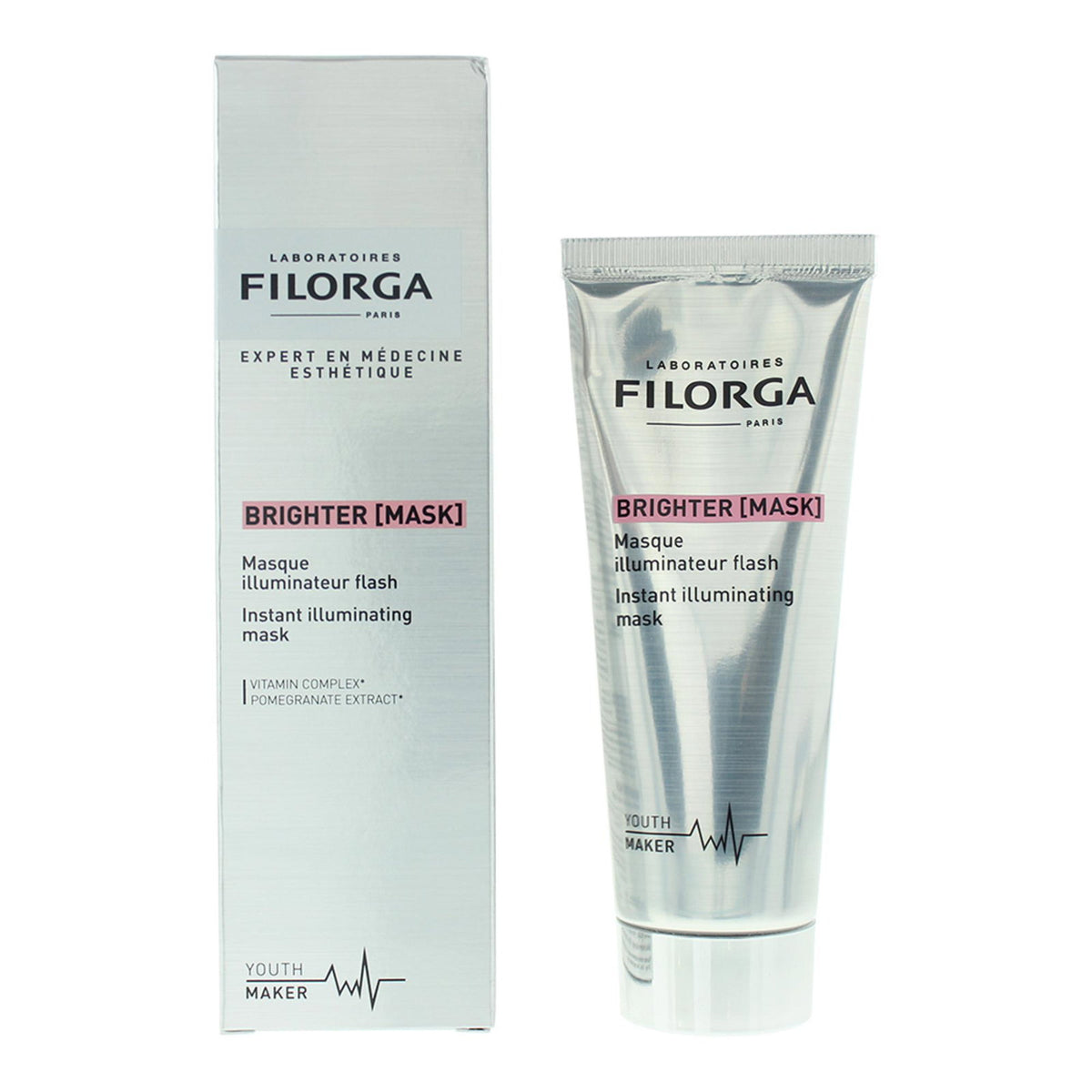 Filorga, Brighter Instant, Brightening, Gel Mask, For Face, 75 ml